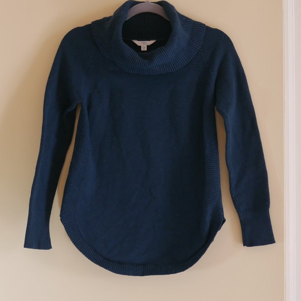 *3/$30* Women's Green Time and Tru Turtleneck Sweater
